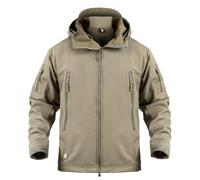 PBTMCD Chaqueta Táctica De Camuflaje For Hombre con Forro Polar, Softshell Resistente Al Agua For Caza, Senderismo E Invierno Aire Libre(1#,4XL)