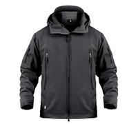 PBTMCD Chaqueta Táctica De Camuflaje For Hombre con Forro Polar, Softshell Resistente Al Agua For Caza, Senderismo E Invierno Aire Libre(3#,M)