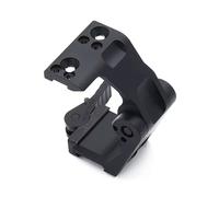 PBTMCD Combo De Soporte Y Elevador For Lupa Abatible FTC QD: Altura Óptica 2,26" For Lupas T1 T2 3X 6X En Riel Picatinny(General FTC Black)