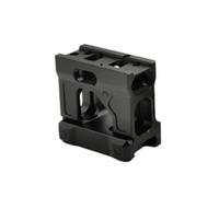 PBTMCD Combo De Soporte Y Elevador For Lupa Abatible FTC QD: Altura Óptica 2,26" For Lupas T1 T2 3X 6X En Riel Picatinny(Riser Black)
