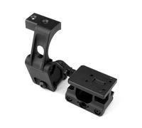 PBTMCD Conjunto De Montura Mira Y Lupa HM3X Flip QD, Liberación Rápida, Óptica 2,26", Altura Línea Central, Adaptador Base Elevadora