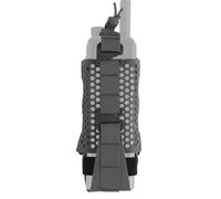 PBTMCD Funda For Radio ARC Tactical MOLLE: Bolsa For Walkie-Talkie Ajustable Y Ventilada con Liberación Rápida For Cinturón Chaleco De Servicio(Wolf Grey)