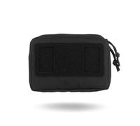 PBTMCD Funda Táctica For Teléfono For Sistema De Navegación con Panel Plegable: Soporte For El Pecho Compatible MOLLE Cierre Doble Cremallera Resistente Al Polvo(BLK)