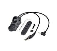 PBTMCD Interruptor De Presión Activación Remota con Botón Cable Doble Modular Táctico, For Riel 20mm Y Sistema Dual M/K((SF+2.5 Plug BK))