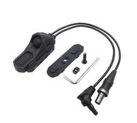 PBTMCD Interruptor De Presión Botón Cable Dual Remoto Modular, Conjunto Interruptor Doble Aumentada, Sistema M&K Riel 20 Mm(Crane+SF Plug)