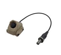 PBTMCD Interruptor De Presión Modular con Botón Remoto, Interruptor Simple For Linterna, Compatible Riel 20 Mm(SF Plug)