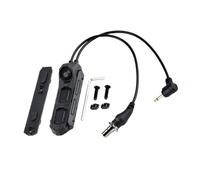 PBTMCD Interruptor De Presión Modular Remoto Tres Botones con Cable Doble For Linternas Las Series PEQ15/L3, Etc., Compatible Rieles 20 Mm(SF+2.5 Plug)