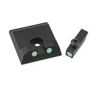PBTMCD Miras Nocturnas De Fibra Óptica Verdes Delanteras Y Traseras For G2C, PT111, G3, TX22, G2, 709, G2S, PT140, 740. Juego Miras For Accesorios Caza