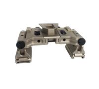 PBTMCD Montura For Sistema De Puente (NVG), Montura Modular Ligera Metal For Casco, Interfaz For Binoculares/monoculares