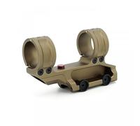 PBTMCD Montura Óptica Táctica De Doble Anillo De Aluminio Ligero For Adaptador De Visor De Tubo De 30 Mm(1.93 Inch 34mm DE)