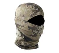 PBTMCD Paquete De 2 Capuchas Tácticas Camuflaje, Máscara Protección For La Cara Y El Cuello Secado Rápido, Pasamontañas Poliéster Transpirable, Protector contra Viento Arena(Color 1)