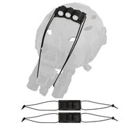 PBTMCD Paquete De 2 Correas For Batería NVG con Soporte Velcro: Elástico Cordura For Cascos Tácticos(BCP)