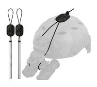 PBTMCD Paquete De 2 Correas Refuerzo Tácticas For Gafas Visión Nocturna (VGN): Correa Elástica Doble Cara con Cierre Velcro For Cascos Y Equipo(BCP)