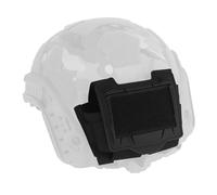 PBTMCD Subbolsa For Batería De Casco Táctico: Bolsa Contrapeso Compatible con PVS-31 Gancho Y Bucle Bucles Elásticos(BK)