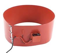 PBWERIGL Calentador para bidones metálicos, Calentador de bidón Aceite for bidones 20L a 200L con termostato Ajustable 30 a 130 Celsius(Digital,100L 1200x300 1800W)