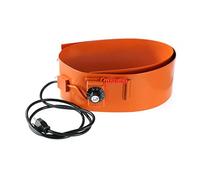 PBWERIGL Calentador para bidones metálicos, Calentador de bidón Aceite for bidones 20L a 200L con termostato Ajustable 30 a 130 Celsius(Knob,200L 1740x250 3000W)