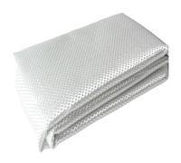 PBWERIGL Lámina Tejida de Fibra de Vidrio, Malla de Fibra de Vidrio 1m x 1m 0.05-0.4mm for Reparación Automotriz(1Mx0.1MM)