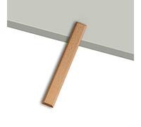 PBWERIGL pomos de madera para armarios/vitrinas, Nuez y haya de madera los botones del gabinete cajón 64x110m m a 192x240m(A,Beech)