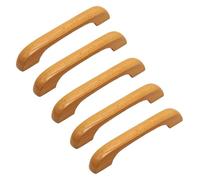 PBWERIGL pomos de madera para armarios/vitrinas, Perillas de madera for gabinetes con un solo orificio, paquete 30 distancias entre orificios 64 a 128 mm(20 Piece,Hole Distance 128mm)
