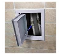 PBWERIGL Tapa de inspección, Panel de Acceso Blanco Paneles Yeso for Sistemas conductos Interiores y eléctricos(650x700mm(26x28in))