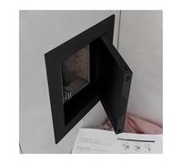 PBWERIGL Tapa de inspección, Panel de Acceso for Paneles Yeso Techos for áticos Interiores y Exteriores(Black,55x55cm(22x22in))