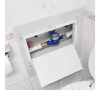 PBWERIGL Tapa de inspección, Panel de Acceso for Paneles Yeso Techos for áticos Interiores y Exteriores(White,60x60cm(24x24in))