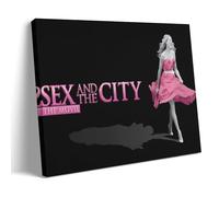 PBYOSCZYE Sex and The City Film Character Art Poster Decorativo Pintura Lienzo Arte Mural Salón Póster Dormitorio Pintura 08 x 12 pulgadas (20 x 30 cm)