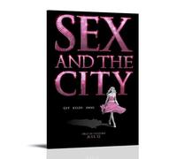 PBYOSCZYE Sex And The City Movie Character Fan Art Arte Mural Impresión de Imagen Moderna Decoración para Habitación Familiar, 30 x 45 cm