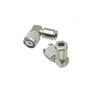 PC 1 Conector TNC Abrazadera masculina Rg58 rg142 lmr195 rg400 Ángulo derecho del cable(11-49Pcs)