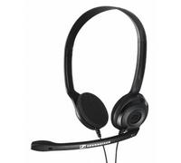 EPOS Epos PC 3 CHAT Auricular Dúo sencillo con conexión tarjeta sonido (doble Jack 3.5mm) - ideal para comunicaciones VoIP