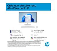 Pc all in one hp 27-cr2014ns intel core ultra 5-225u/ 16gb/ 512gb ssd/ 27'/ win11