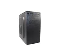 PC Case MPC-28 - Caja PC Micro ATX y Mini ITX con Fuente de Alimentación EP500, 2 x USB3.0 Frontales, Soporte para Candado, Compatible con Gráficas de hasta 29cm de Largo. Color Negro