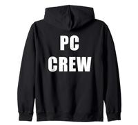 PC Crew - Technical Support Staff & Volunteer Uniform Sudadera con Capucha