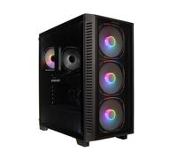 PC de juegos de gama alta Captiva R94-171 AMD Ryzen 7 7800X3D, 64 GB de RAM DDR5, SSD M.2 de 2 TB, NVIDIA GeForce RTX 5070 Ti (16 GB GDDR7), Windows 11 Home