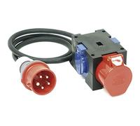 PC-Electric 101182156 St.Anton H07RN-F 5G1,5-Distribuidor Compacto (2 x 250 V/1 x 400 V, IP44), 0 W, 0 V