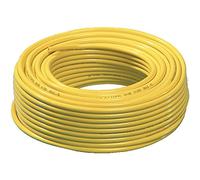 PC Electric 133900 - Cable de plástico PVC (50 m, N07 V3V3 °F 2,5, amarillo)
