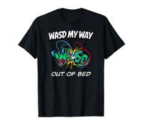 PC Gamer WASD My Way out of Bed Funny Gaming Camiseta