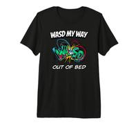 PC Gamer WASD My Way out of Bed Funny Gaming Camiseta Premium
