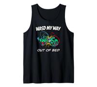 PC Gamer WASD My Way out of Bed Funny Gaming Camiseta sin Mangas