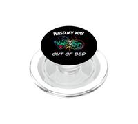 PC Gamer WASD My Way out of Bed Funny Gaming PopSockets PopGrip para MagSafe