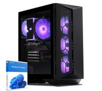 PC Gaming - SEDATECH UCCD614I1I1HF, AMD Ryzen 9 9900X 12x 4.4Ghz (max 5.6Ghz), 32 GB RAM, 2000 GB SSD, GeForce RTX™ 4060, Windows 11 (64 Bit), Negro