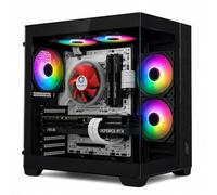 PC Gaming Computadora de Escritorio Fija Intel i5 - RAM 16 GB - SSD 480 GB - GTX 1060 6 GB GDDR5 - Windows 11 Pro - WiFi USB - HDMI y VGA - Inalámbrico - Office