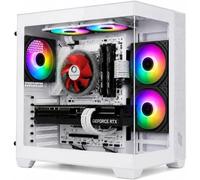 PC Gaming Computadora de Escritorio Fija Intel i7 - RAM 16 GB - SSD 480 GB - GTX 1060 6 GB GDDR5 - Windows 11 Pro - WiFi USB - HDMI y VGA - Inalámbrico - Office