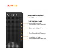 PC Gaming HP Omen 16L TG03-0088NS Intel Core Ultra 5-225F/ 16GB/ 1TB SSD/ GeForce RTX 5060/ Sin Sistema Operativo