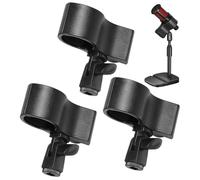 PC Microphone Stand, Adjustable Mic Holder, 33.94x3.35in 3Pack Clamp Mounts, creation Clip Church, microphones standing attachment for Studio Recording, Video Content, Sports