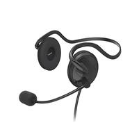 PC-Office-Headset NHS-P100 V2 mit Neckband, Stereo, Schwarz
