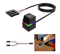 PC Power Button Desktop Gehäuseschalter: Nizirioo 2m Power Button PC Gehäuse Zubehör Fernstart PC Motherboard Power On Off Switch Verlängerungskabel mit LED, Computer Komponenten & Zubehör