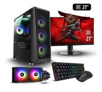 PC Racing D5 Equinox Gaming Intel Core i5-14600KF/32GB/2TB SSD/RTX 5070 Ti + Monitor 27" 2k + Combo Gaming