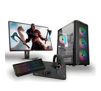 PC Racing Pack PC Gaming Amd Ryzen 5 5600G/16GB/256GB SSD + 1TB HDD + Pantalla 24" FullHD+ Teclado + Ratón + Auriculares