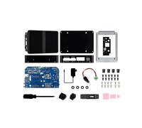 PC Sin Ventilador con Doble Puerto Gigabit 2.5G para Raspberry Pi CM5, Doble Salida de Pantalla 4K, Red 4G/5G, Enchufe Europeo